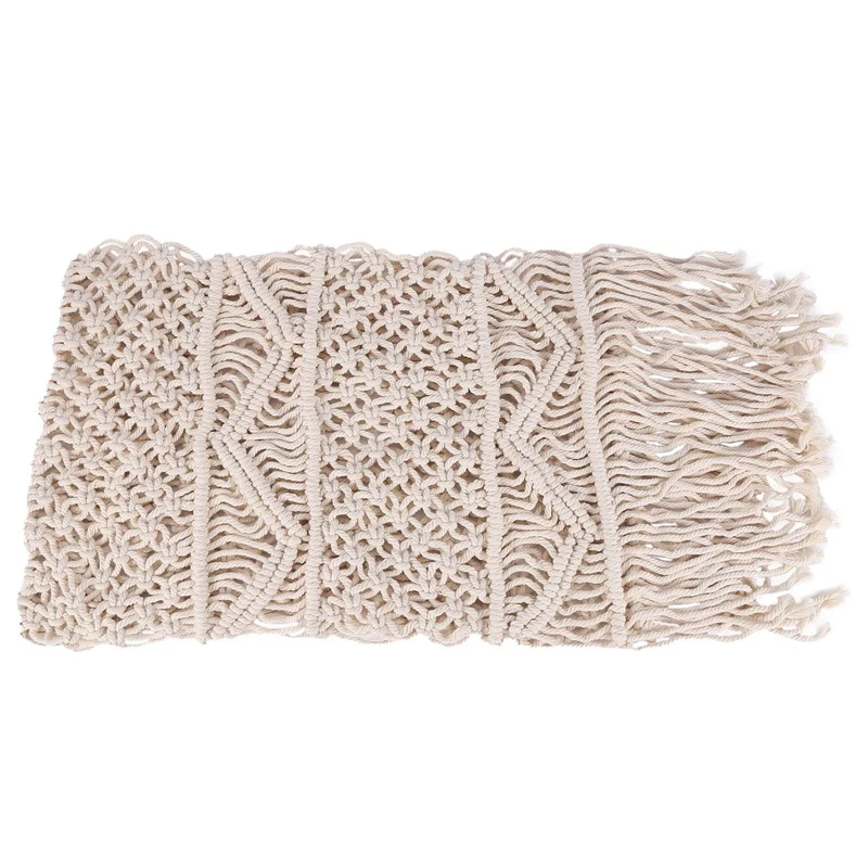 

Macrame Table Runner Handmade Macrame Table Runner Gorgeous Handwoven Wedding Table Decoration Wedding Table Runner with Long Ta