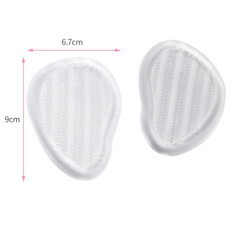 

1Pair Flat Feet Orthotic Arch Support Gel Pads Non-Slip Pain Relief Shoes Insoles High Heels Silicone Gel Forefoot Gel Pads