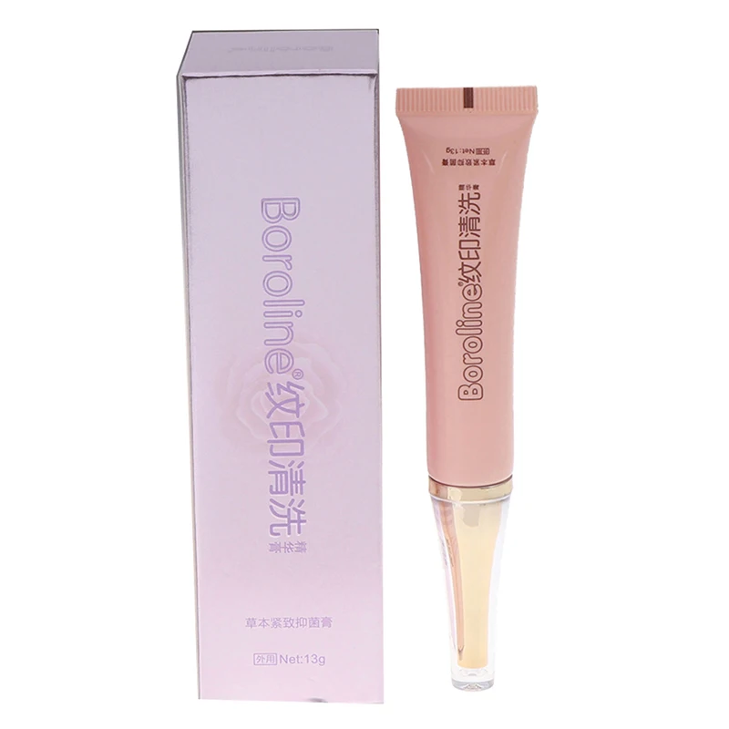 

1PC Natural Plant Extract Tattoo Print Removal Cream Painless Eyebrow Eyeliner Skin Tattoo Security Cleaning For Tattooing