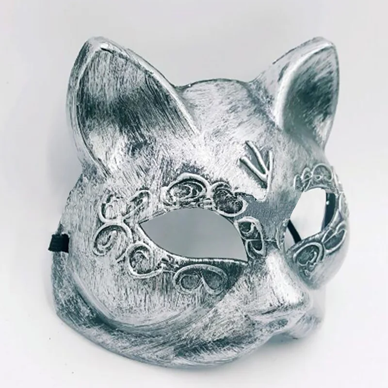 Маски для маскарада в стиле ретро модные пластиковые маски лисы косплея из