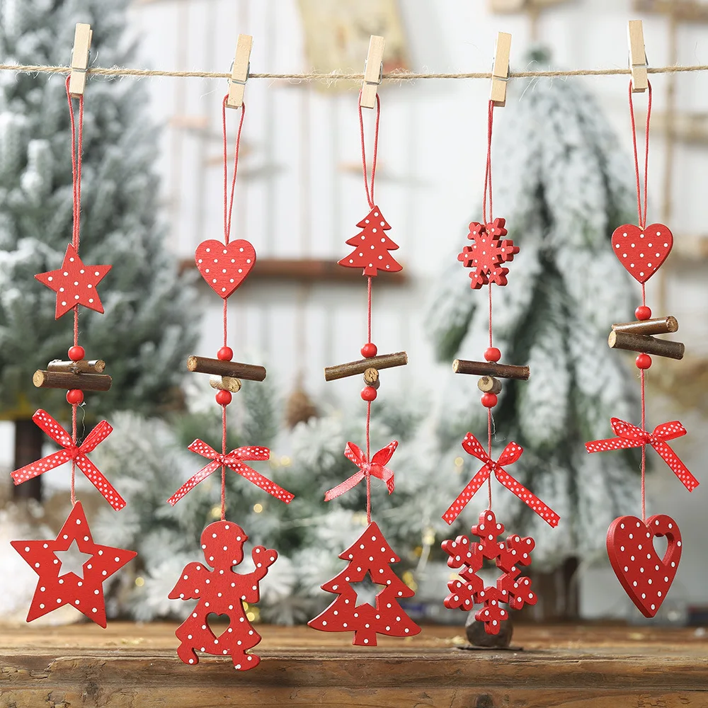 

DIY красные рождественские снежинки, звезда и дерево, фотообои для дома, рождественской вечеринки, Рождественская елка, детские подарки, украшения