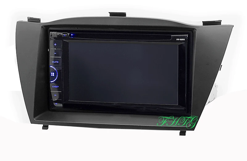 Автомобильный радиоприемник Fascia Dash Kit подходит для 2010 Hyundai Tucson IX35 двойная