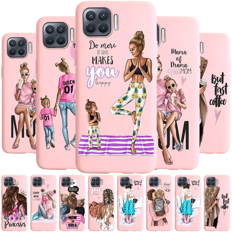 

Super Mom Case For OPPO Reno 4 Pro 10X Zoom Ace Z Case Back Cover R15 Mirror R9S R17 R11S F3 F1 Plus K3 K1 K5 Soft Silicon Shell