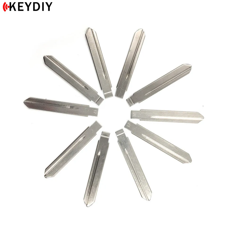 KEYDIY 10 шт./лот Металлические Пустые необработанные пульты дистанционного