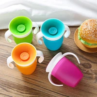 360 degree leak proof magic cup baby train cup learn to drink leak proof anti choke cup for babies more than 6 months