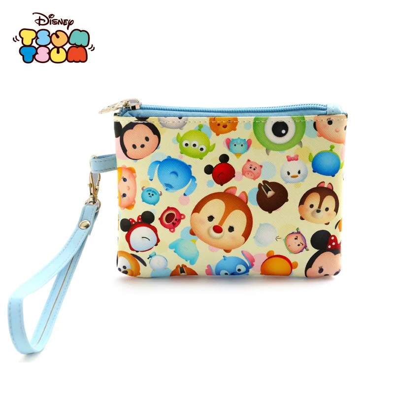 Модная многофункциональная косметичка из ПУ кожи с изображением Микки и Минни -