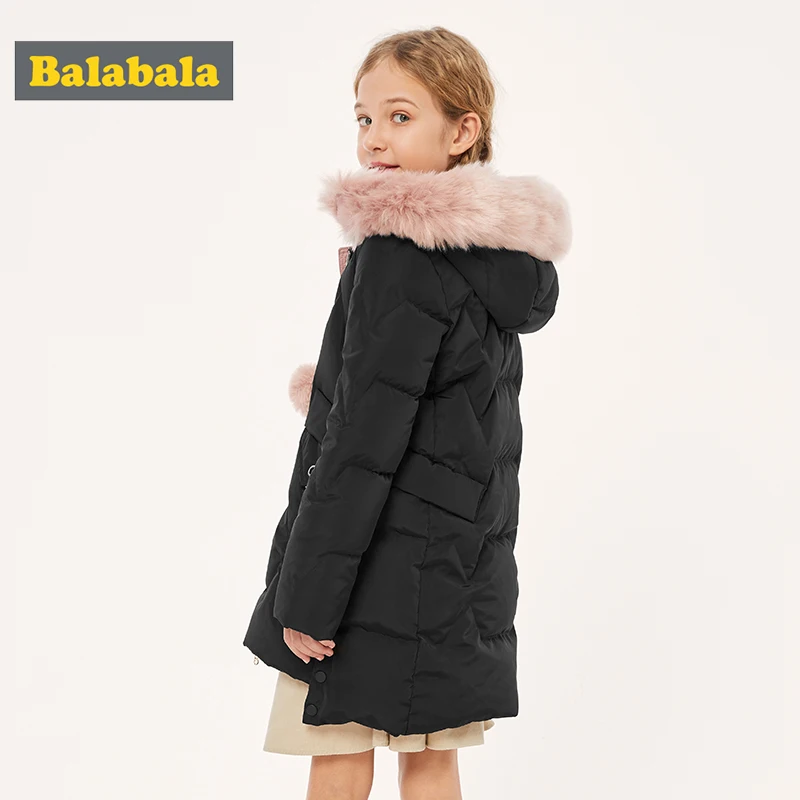 Детский пуховик для девочек новинка 2019 осенне-зимняя куртка детей старшего