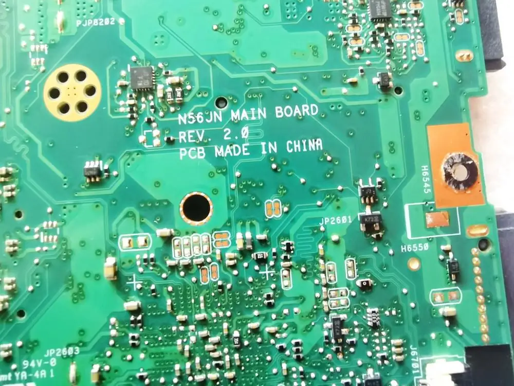Оригинальный дизайн для ASUS N56JN Материнская плата ноутбука I7 4700HQ GF840M 2 Гб REV 0