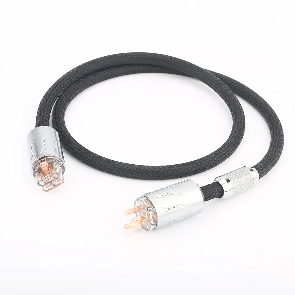 Виборг VP1501 Американский аудиофил кабель питания C19 из чистой меди 20A Amp IEC 100% |