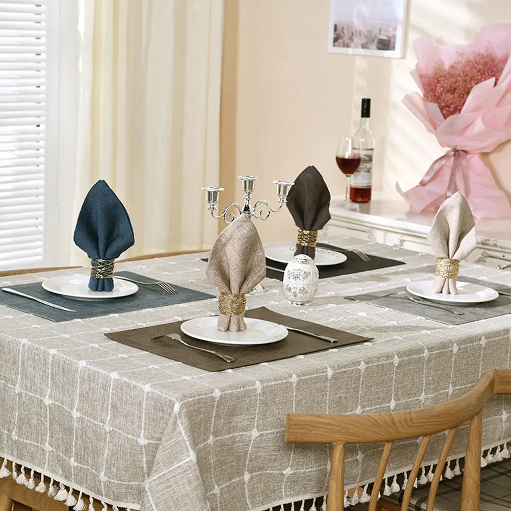 

6Pcs/Set Wide Round Gold Napkin Rings Metal Cross Hollow Sliver Napkin Holder For Wedding Party Table Napkin Party Decoration