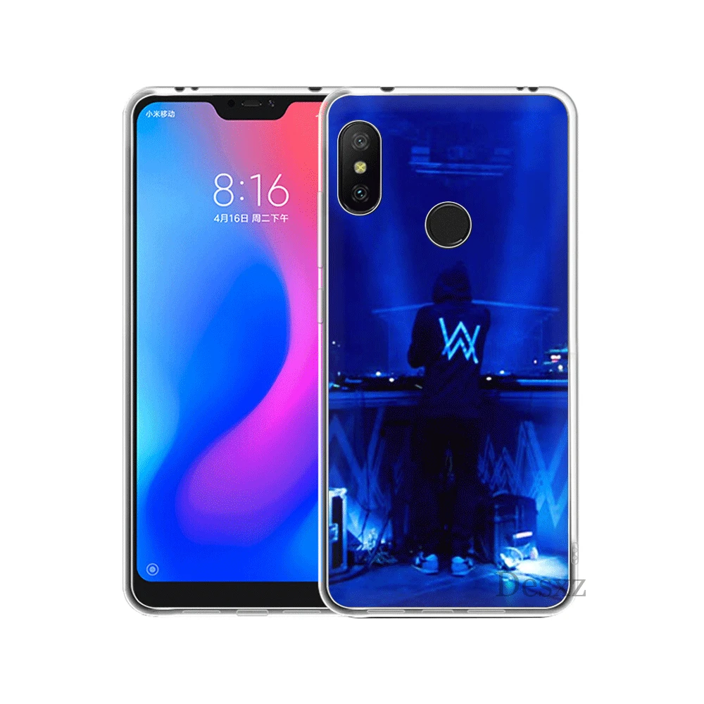 Мобильный чехол для телефона Xiaomi Redmi Note 6 7 Pro 5A 4 4X3 5 твердый переплет Алан Уокер |