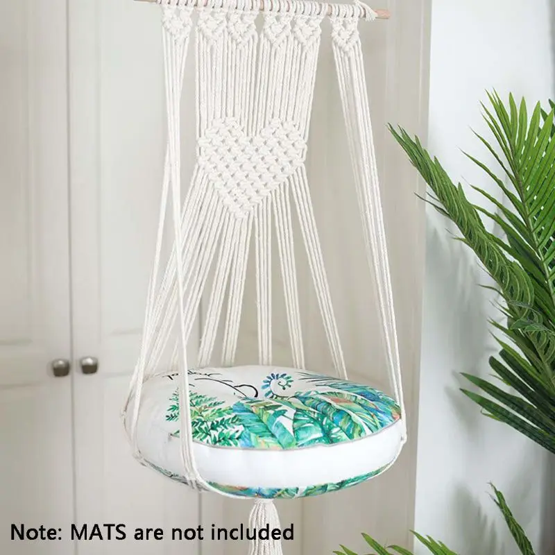 

Handwoven Tapestry Wall Hanging Macrame Pet Cat Hammock Bed Swing Home Decor