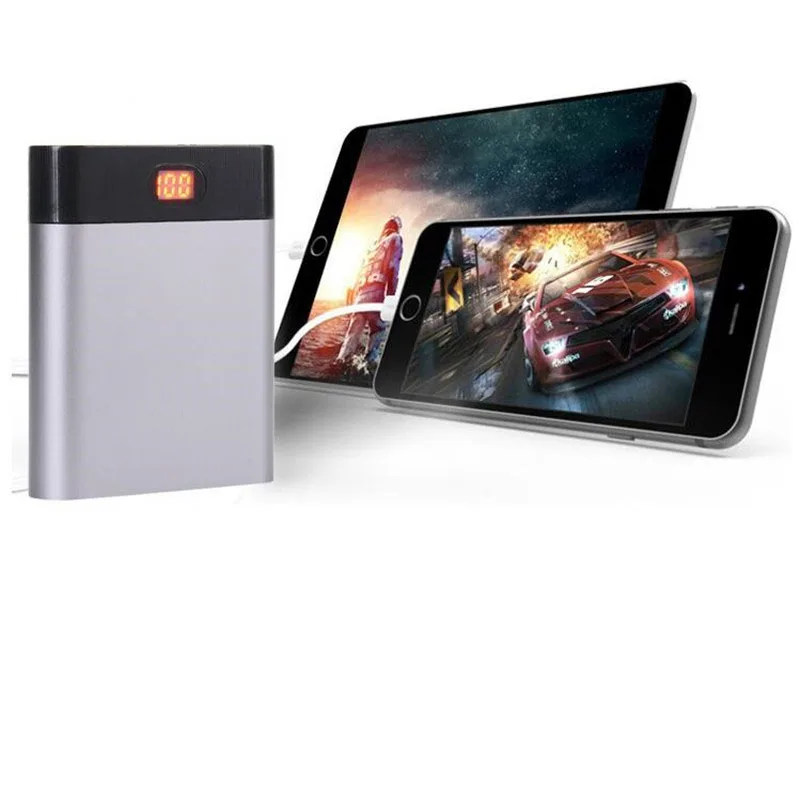 

10400mah 4x18650 Battery Charger Intelligent Power Bank Case Rechargeable Charger for 18650 Battery without Battery