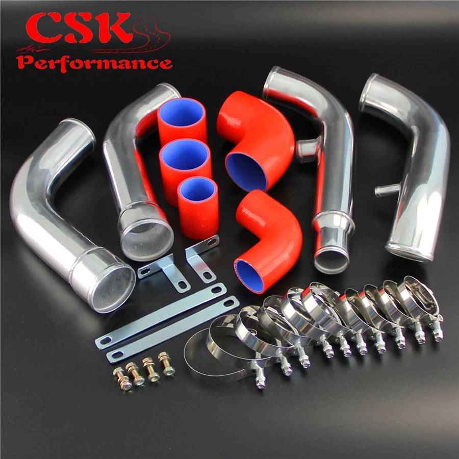 Алюминиевый турбо интеркулер трубопроводов набор труб Подходит для Nissan 200SX S13 CA18DE