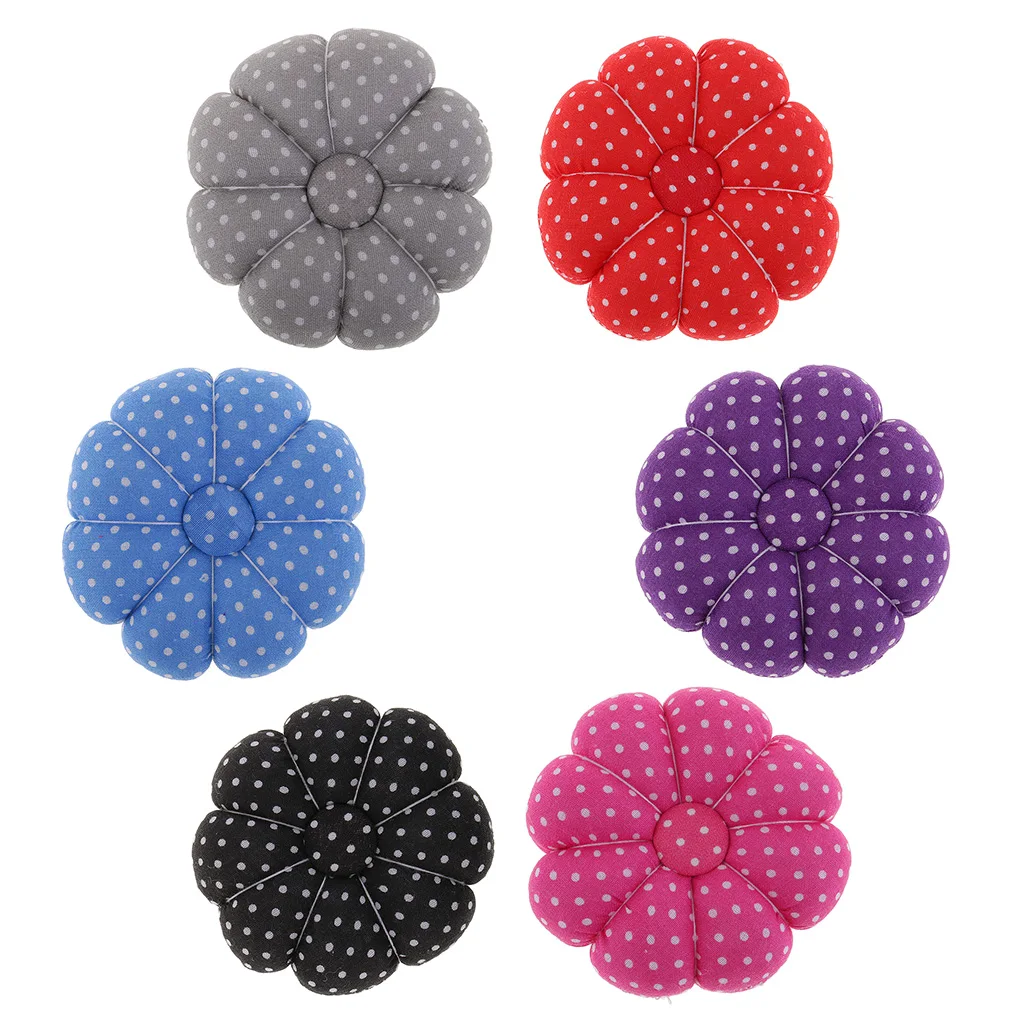 

Pumpkin Shape Sewing Needle Pin Cushion Pillow Pincushion Holder Wrist Craft
