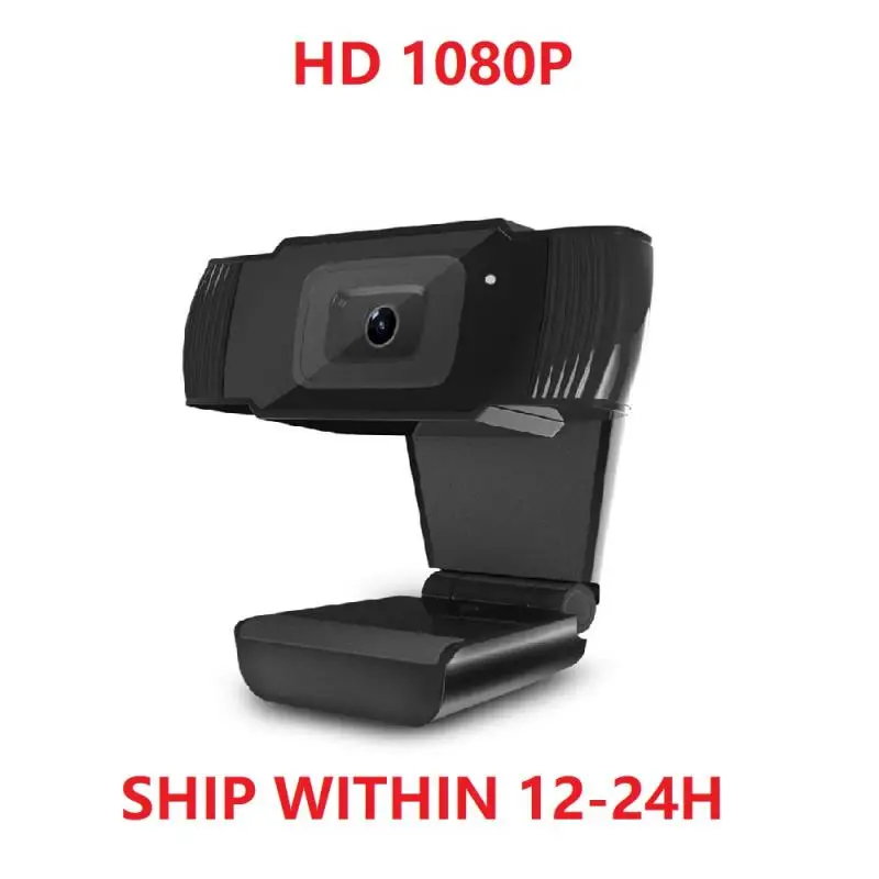 

HD 1080P Webcam With Microphone USB Computer Camera For Live Streaming Webcam For Webcast Video Conference Webcam Dropship