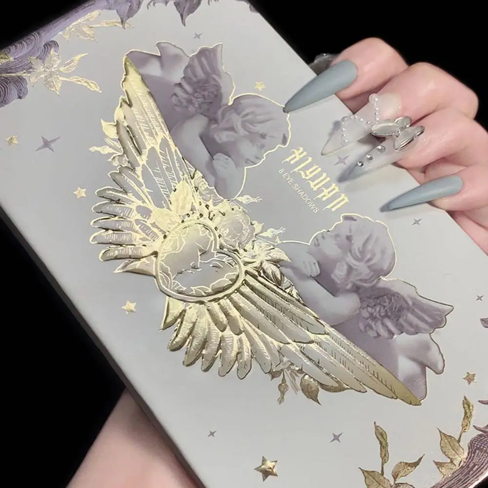Xiyuan Charm Angel 8 цветов палитра теней для век блестки искусственный цвет дешево и