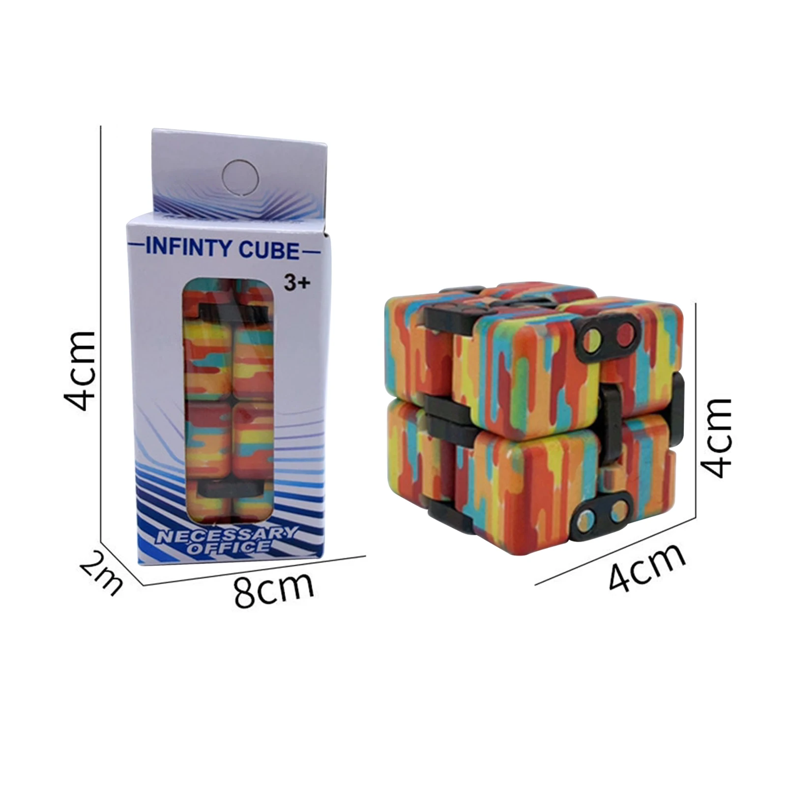 

2x2 Infinite Cube Toys Fantastic Art Unlimited Infinite Cube Jigsaw Toys Flip Infinite Cube Decompression Toys Kid Toys