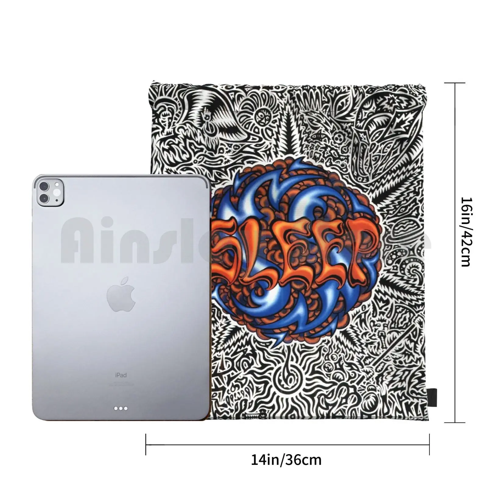 Металлическая полоса Steep Stoner обложка для горного альбома Holy Mountain рюкзак Dragonaut