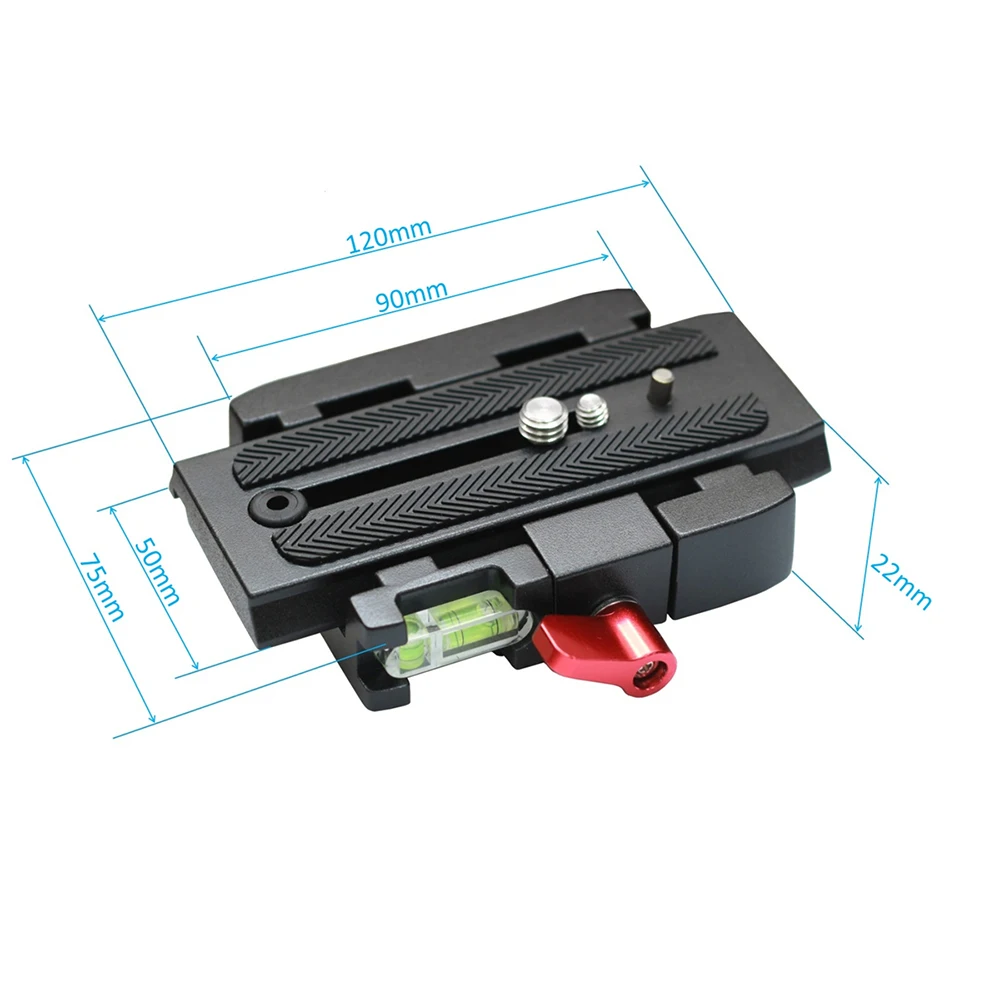 Быстроразъемный зажим-адаптер + БЫСТРОРАЗЪЕМНАЯ пластина P200 совместимая с Manfrotto