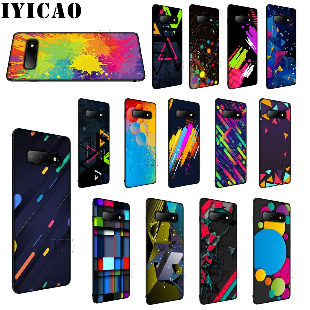 IYICAO цветной граффити Мягкий силиконовый чехол для samsung A3 A5 A6 Plus A7 A8 A9 J6
