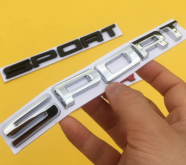 

Metal Sport Racing Logo Auto Trunk Tailgate Emblem Badge Decals Sticker Car Accessories