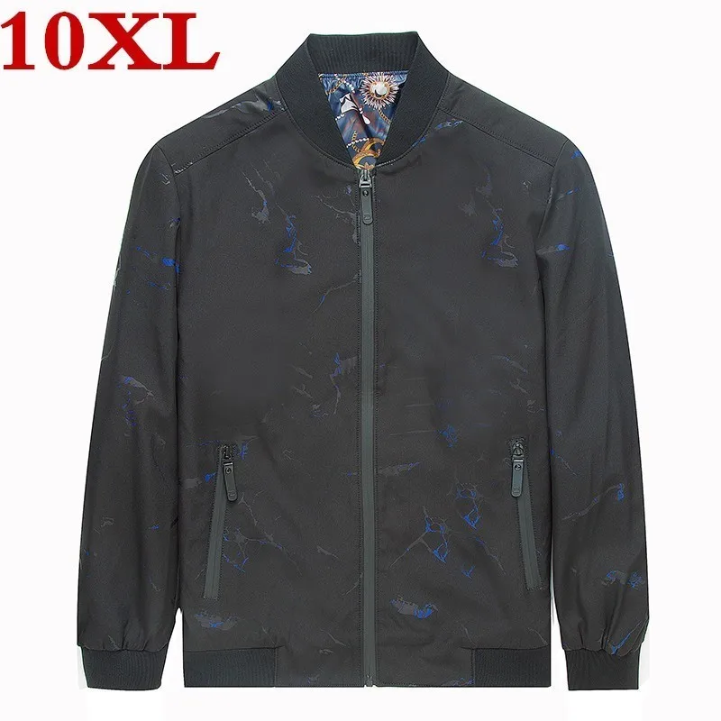 

plus size 8XL 7XL Arrival Spring Men's Jackets Solid Fashion Coats Male Casual Slim Stand Collar Jacket Men Outerdoor Overcoat