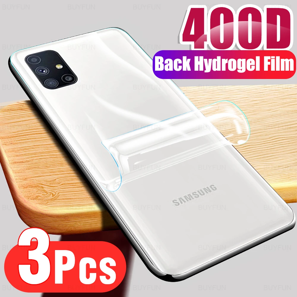 

Гидрогелевая пленка для Samsung Galaxy M51, M31, M32, M30, M21, M12, M11, M10, M01 S 2021, 3 шт.