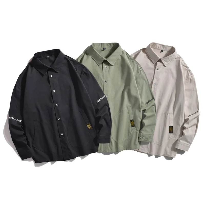 Для мужчин хлопковая футболка для мальчиков с длинным рукавом рубашки