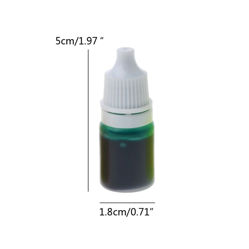 

Epoxy Resin Pigment 15 Color Liquid Highly Concentrated Epoxy Resin Colorant Resin Coloring Art Jewelry Making Supplies