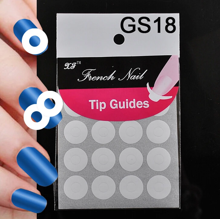 

30sheets/lot 18 Styles Nail Decals French Manicure Nail Art Tips Tape Nail Sticker Guide Stencil Manicure tools 1
