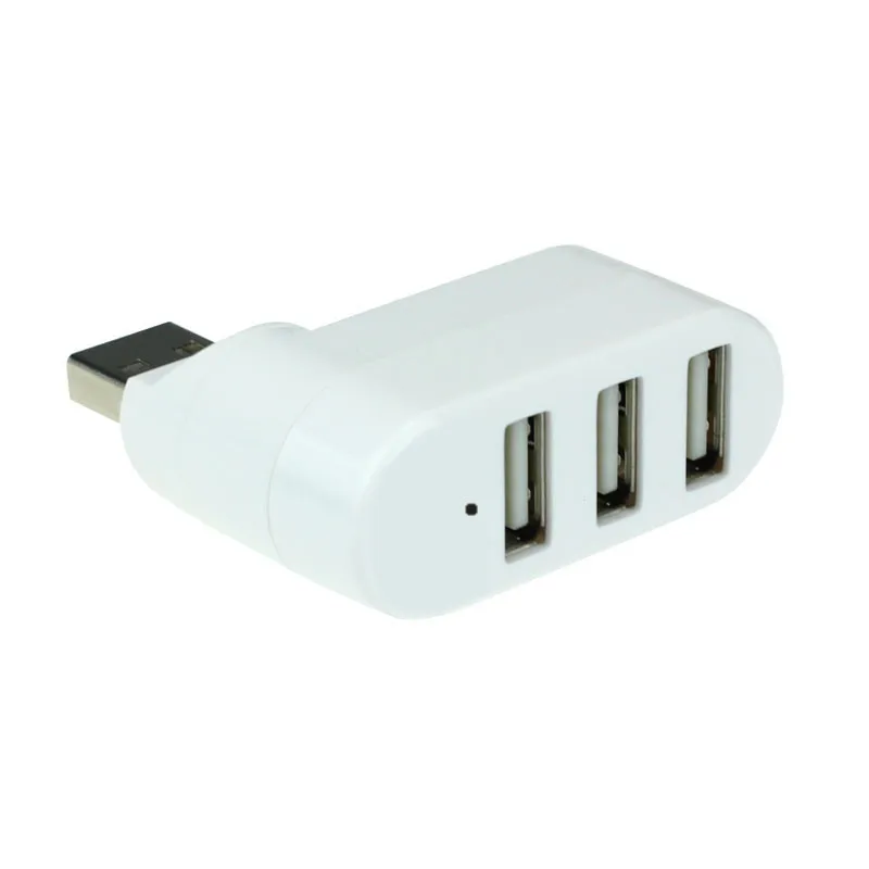 Высококачественный 3-портовый КОНЦЕНТРАТОР USB 2 0 мини-поворотный разветвитель