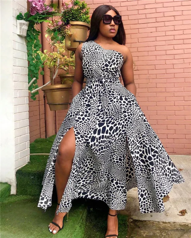 

Женское вечернее платье, с одним рукавом, с высокой талией, летнее