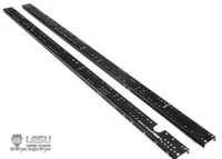 cnc metal chassis rail set for 114 lesu hino 66 hydraulic rc dumper truck diy model remote control toy for adults th02366 smt3
