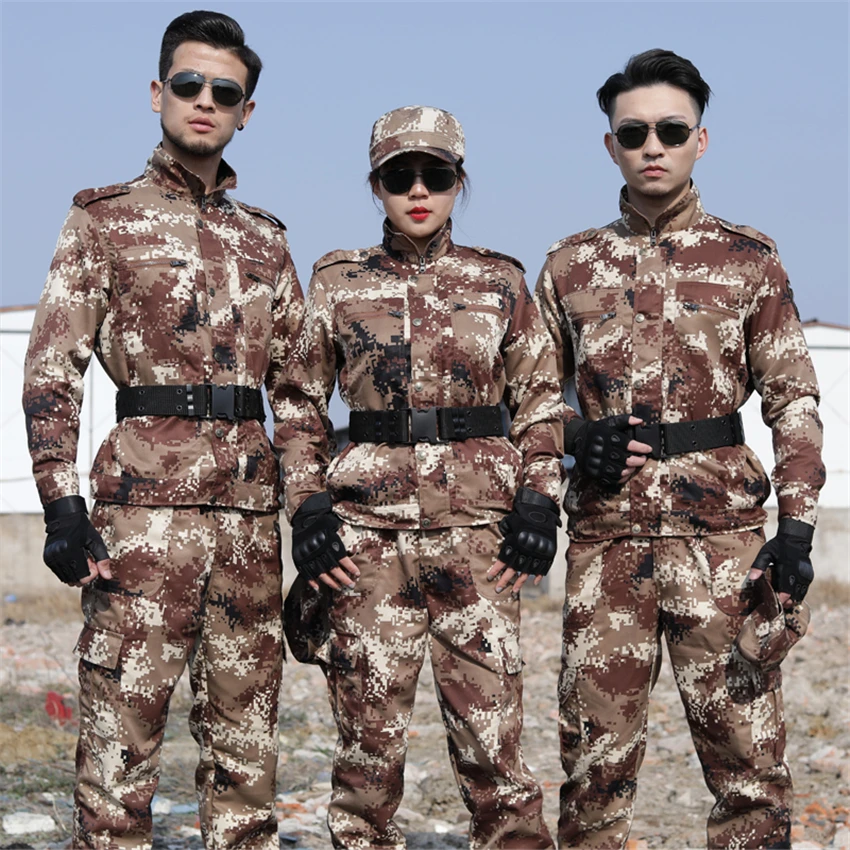 2 шт. камуфляжный тактический Мужской костюм солдат охотника|Военный| |