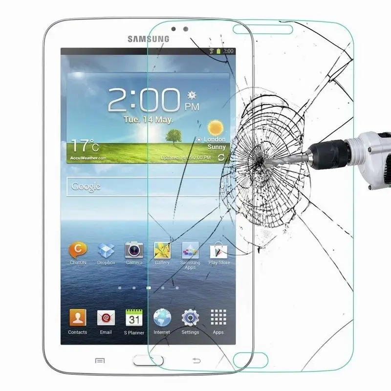 Закаленное стекло для Samsung Galaxy Tab 3 7 8 0 10 1 дюйма T110 T113 T210 P3200 T310 T311 P5200 P5220|Защитные