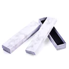 Коробка-органайзер для ювелирных изделий, прямоугольная, шкатулка для драгоценностей из мрамора