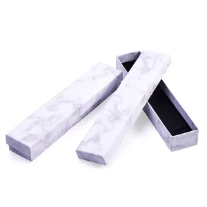 Коробка-органайзер для ювелирных изделий, прямоугольная, шкатулка для драгоценностей из мрамора