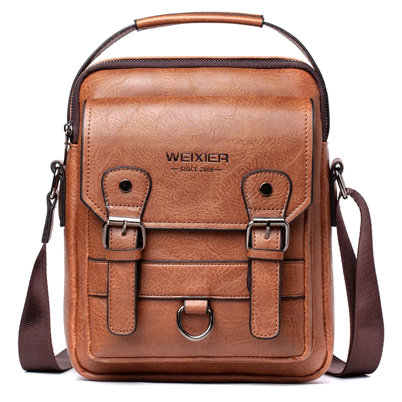 Новинка 2020 роскошные брендовые винтажные сумки мессенджеры мужская кожаная