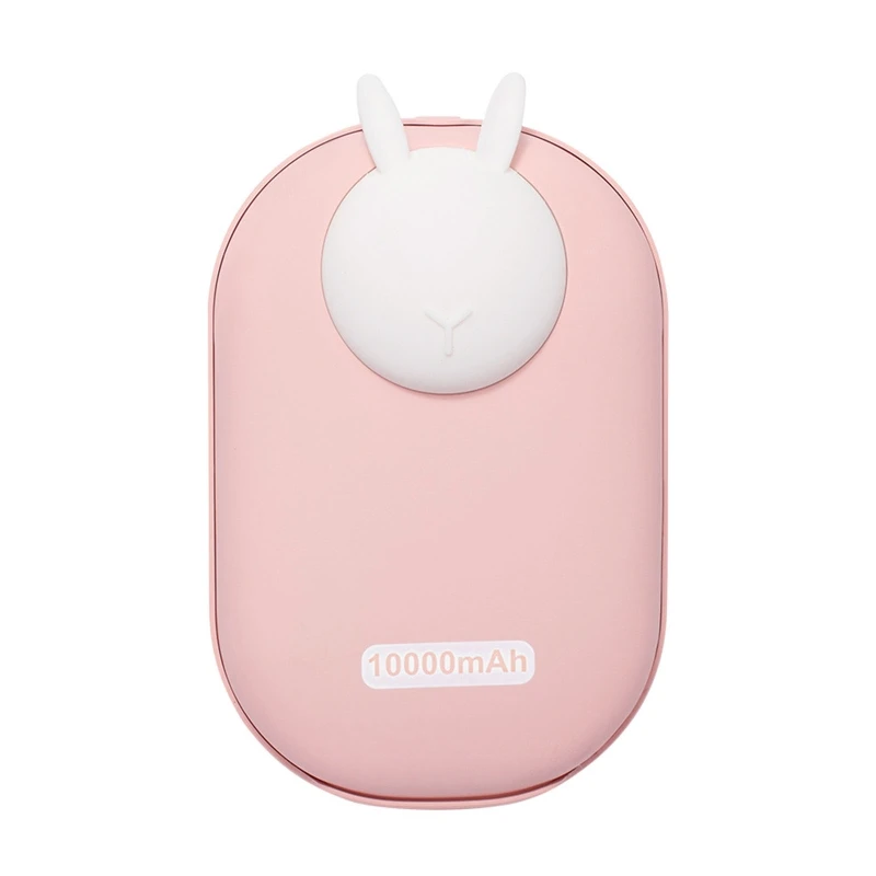 

Cute Rabbit Electric Small Hand Warmer Quick Charge Winter Warm USB Charging 24BD