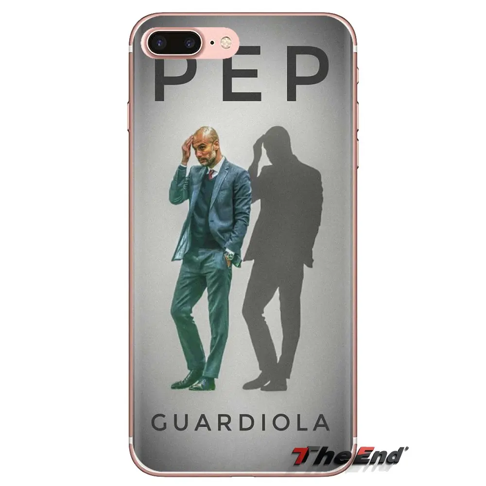 Мягкий прозрачный чехол для Huawei Mate Honor 4C 5C 5X 6X 7 7A 7C 8 9 10 8C 8X 20 Lite Pro Coach Pep Guardiola Football