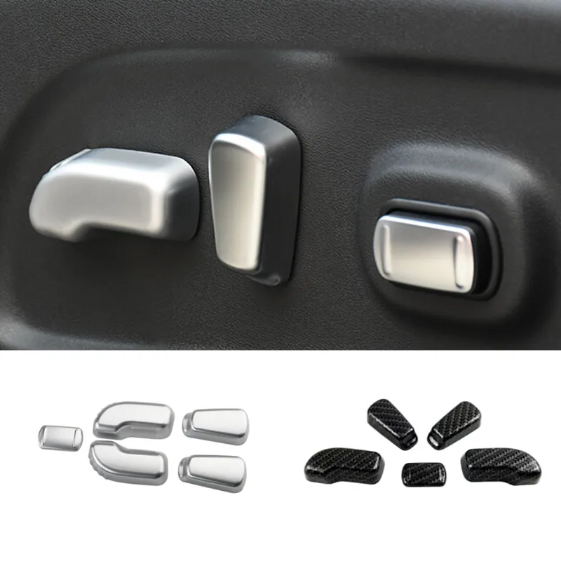 

Car Seat Adjustment Button Cover Sticker Fit for Nissan Teana Qashqai J11 Sylphy X-Trail Rogue T32 Murano Chromium Acessories