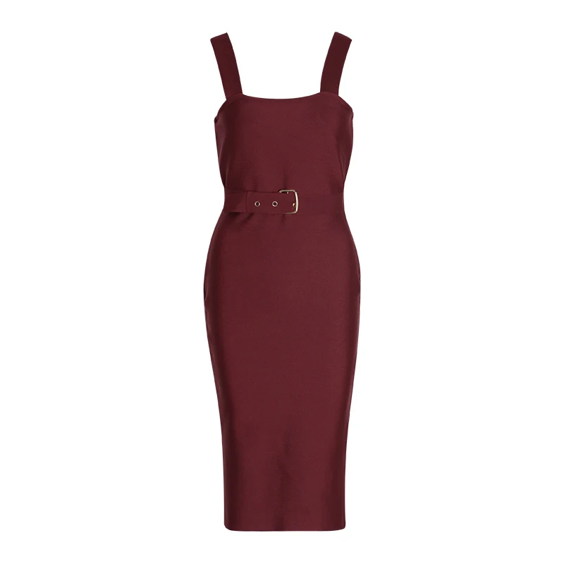 Женское вечернее платье TWOTWINSTYLE летнее однотонное с квадратным вырезом высокой