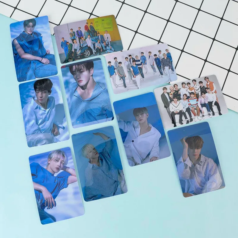 10 шт./компл. K-pop Seventeen HIT стикер для фото карты альбом идентификатор автомобиля стикер для карты стикер для фотостудии