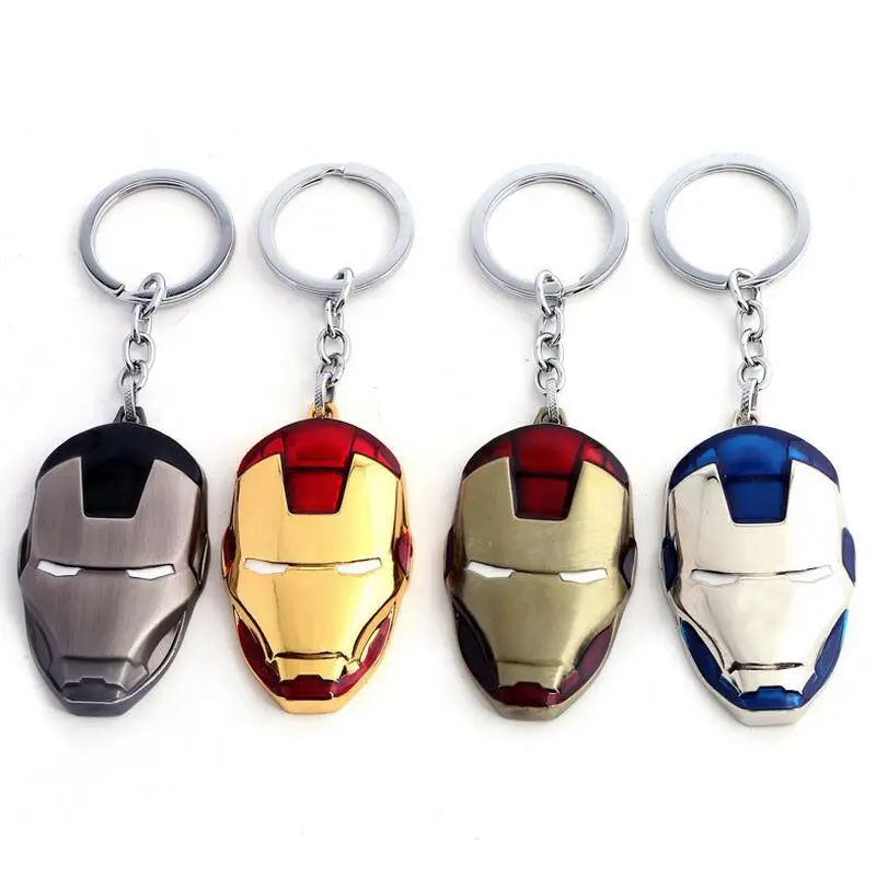 1pc Super Hero Man Mask Metal Anime Props Purse Bag Buckle Holder Accessories | Тематическая одежда и униформа