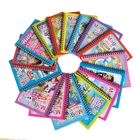 Kawaii Монтессори детские игрушки Рисование цветные мультфильмы многоразовые Волшебные воды Математика искусство Обучение для детей принцесса