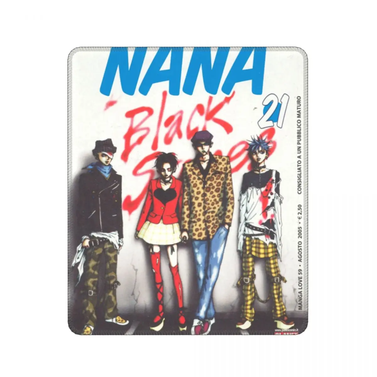 

Nana Manga Retro Anime Mouse Pad Funny NANA Osaki Ai Yazawa Desk Pad New Arrival Desk Pad