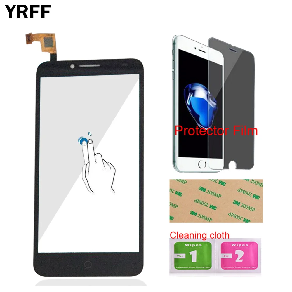 5.5'' Touch Screen Panel For Alcatel One Fierce XL 5054D 5054 OT5054 Glass Digitizer Protector Film | Мобильные телефоны и