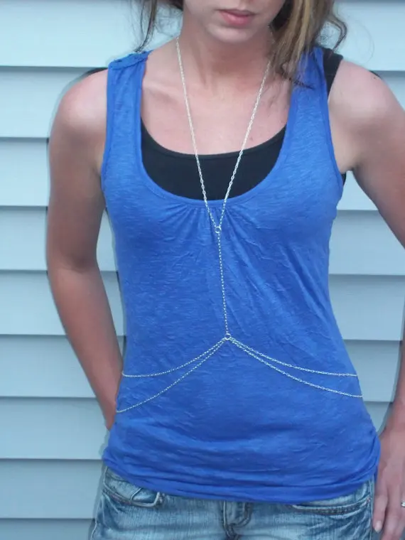 Лидер продаж цепочка для тела FUN-BEAUTY в Европе и Америке Пляжное бикини уличная