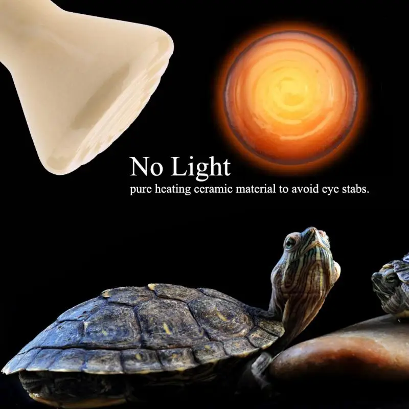 Мини E27 50 Вт 75 100 150 нагревательная лампа для домашних животных инфракрасный